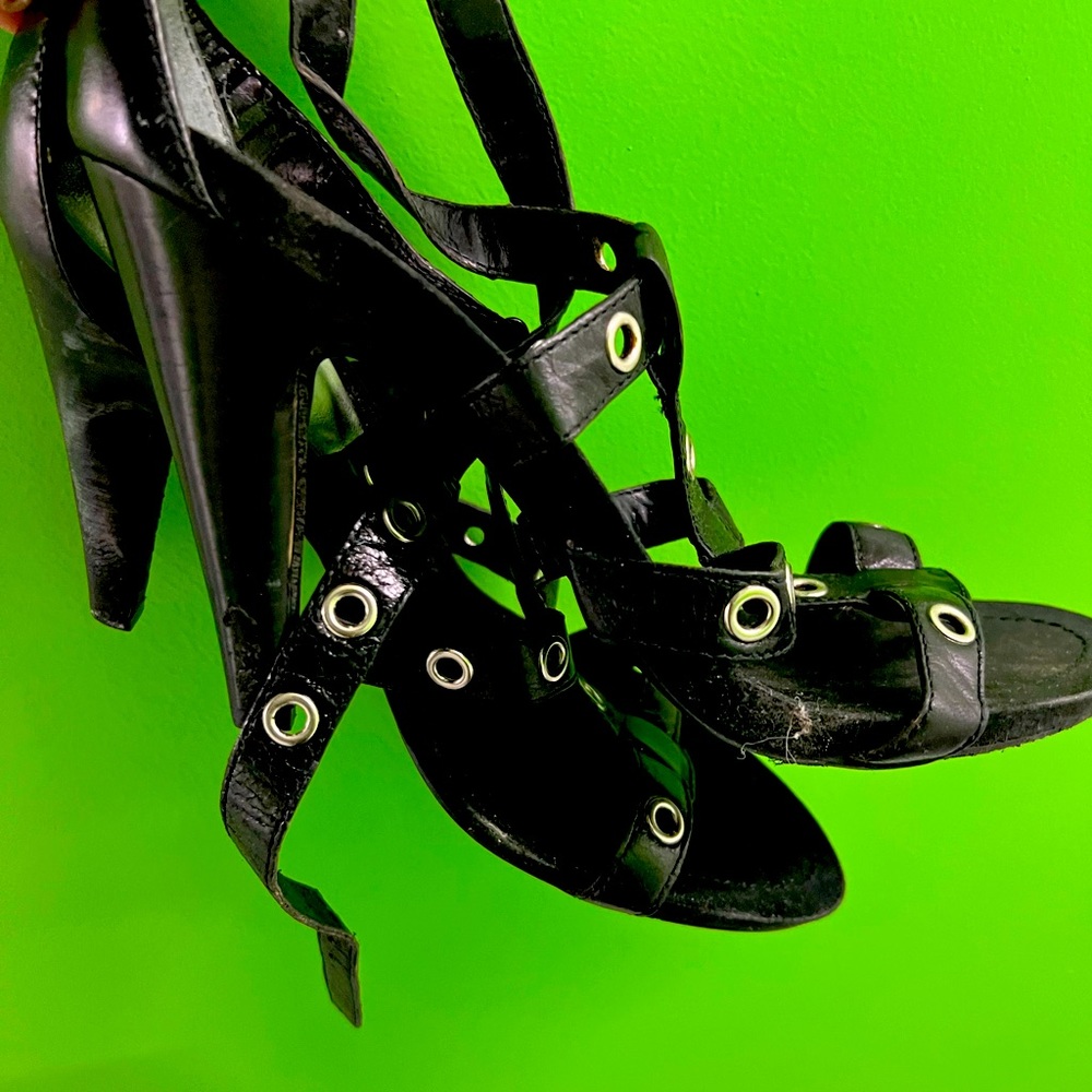 Nine West Strappy Edgy Sandals